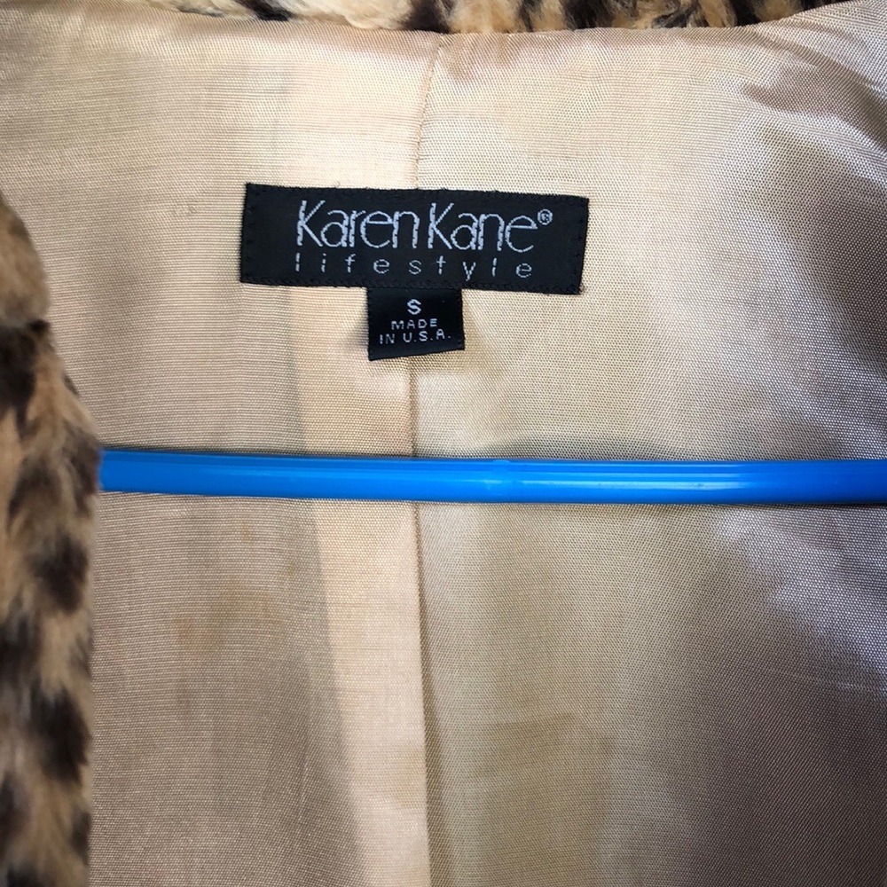 Leopard Print Coat - image 2